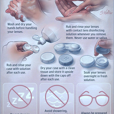 How To Care For Your Contact Lenses And Eyes | Twenty Twenty Eyecare